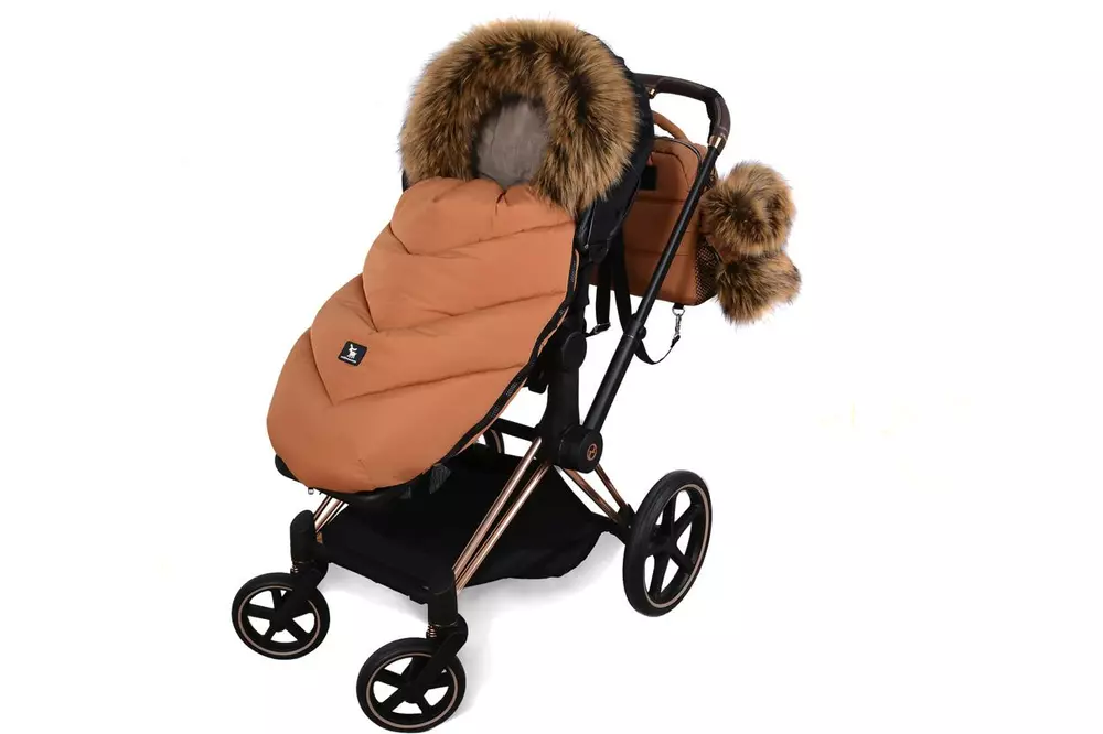 Fusak do kočárku Cottonmoose Yukon Pink-růžový