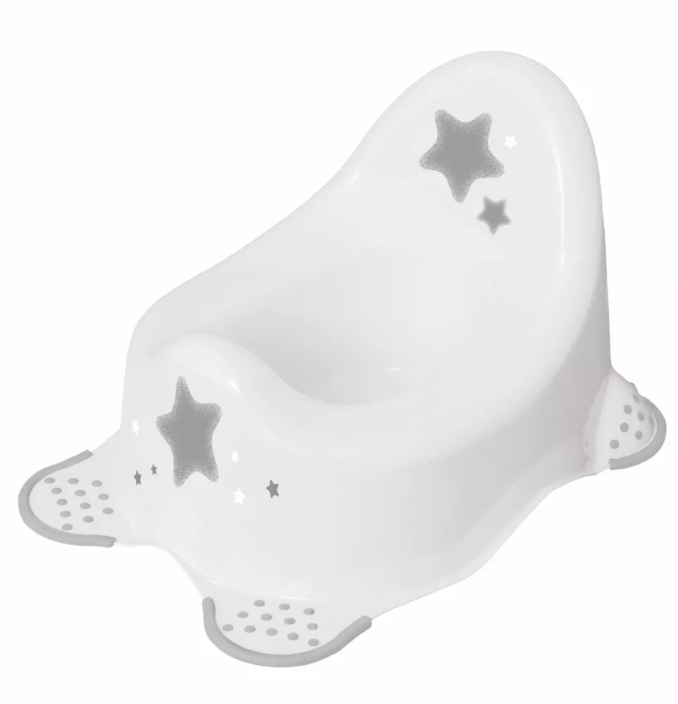 KEEEPER Nočník protiskluzový Adam Stars bílý