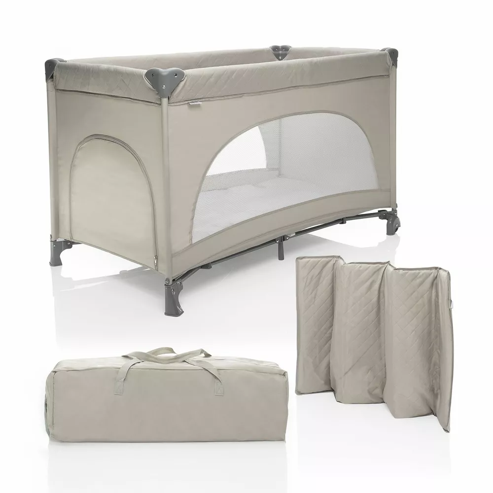 ZOPA Cestovní postýlka skládací Lely Sand Beige