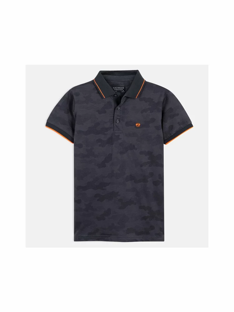 Chlapecké triko polo krátký rukáv Mayoral 6140-77 Plomo