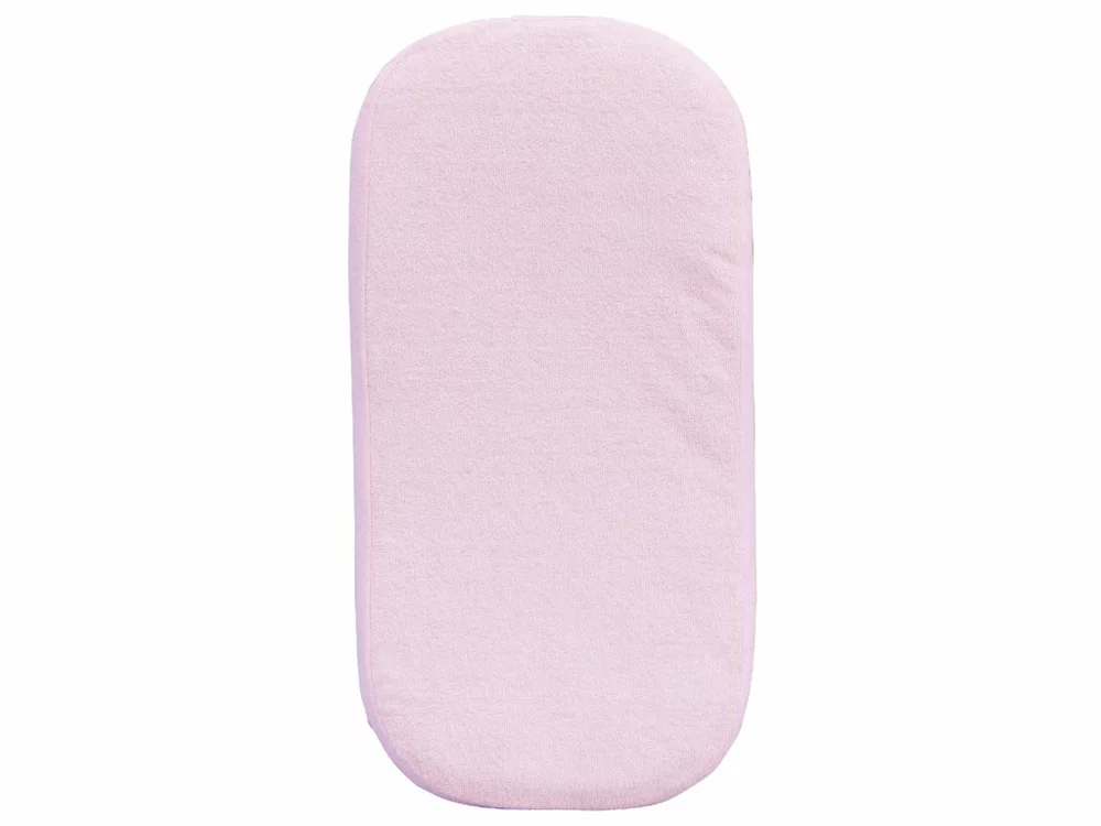 Nepropustné prostěradlo Scarlett do kočárku - 75x35 cm - růžové