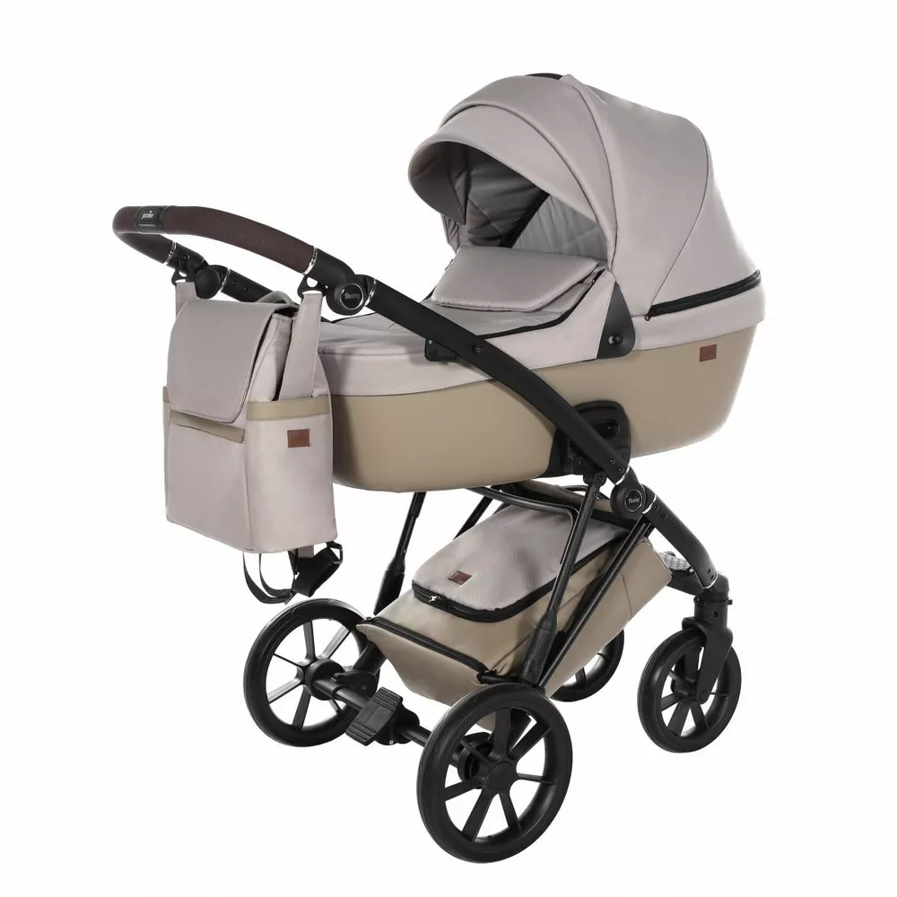 Kombinovaný kočárek Jasmine Daisy Soft 2v1 05 Mocca