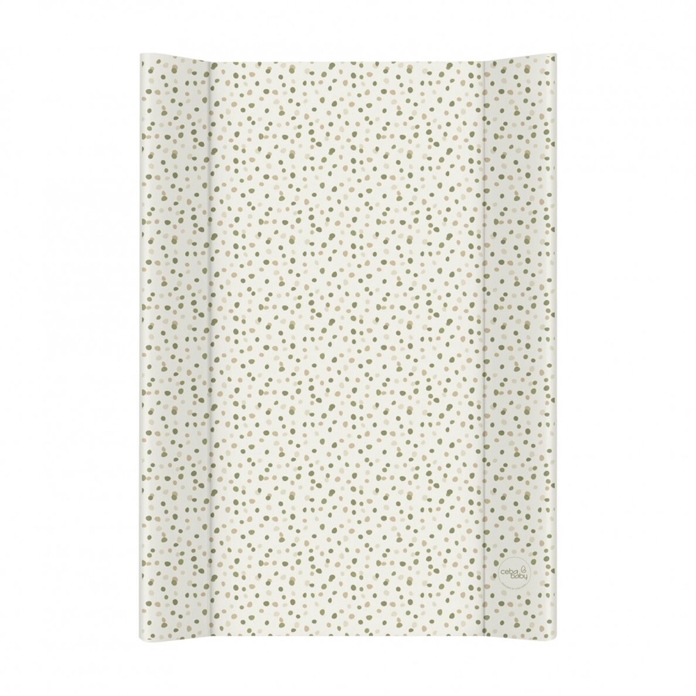 CEBA Podložka přebalovací 2-hranná s pevnou deskou 50 x 70 cm Basic Spots