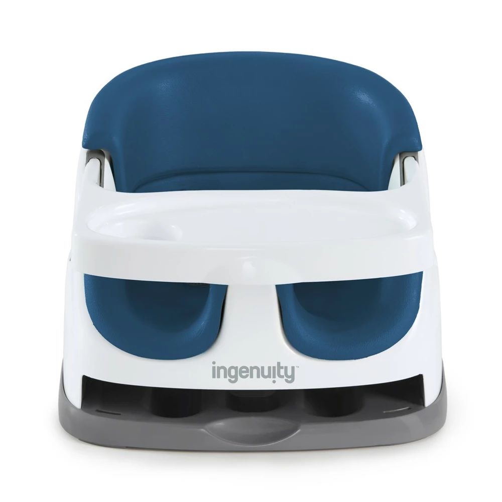 INGENUITY Podsedák na jídelní židli 2v1 Baby Base Night Sky 6 m+, do 22 kg