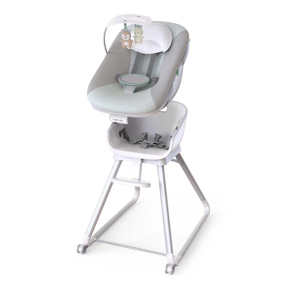 INGENUITY Jídelní židlička 6v1 Beanstalk ™ Ray ™ 0m+ do 23 kg