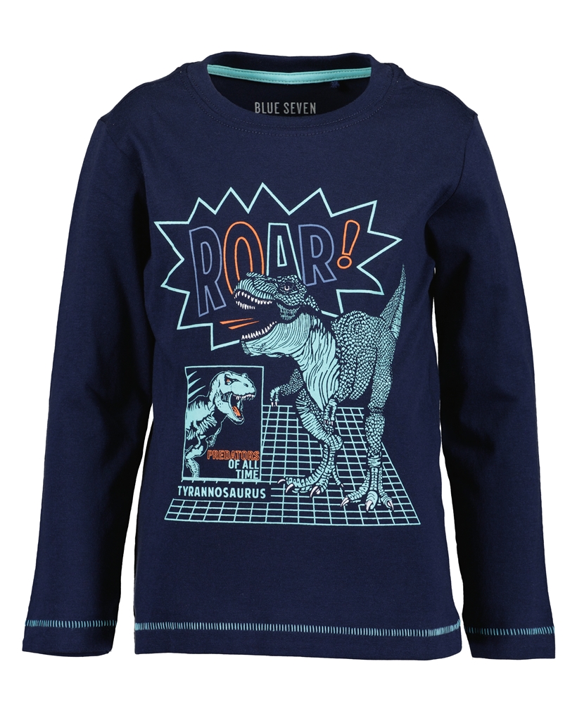 Chlapecké triko s dinosaury Blue Seven Ultra Marine