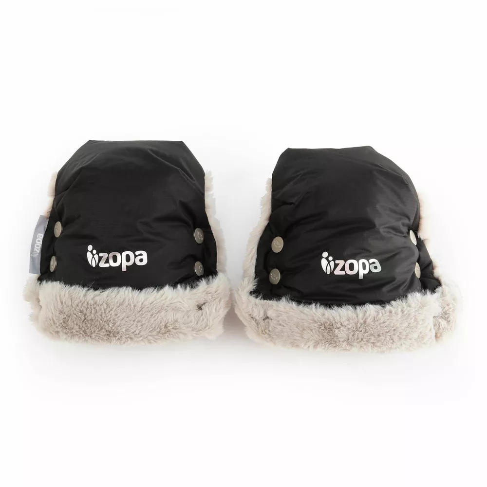 ZOPA Zimní rukavice Fluffy,Night Black