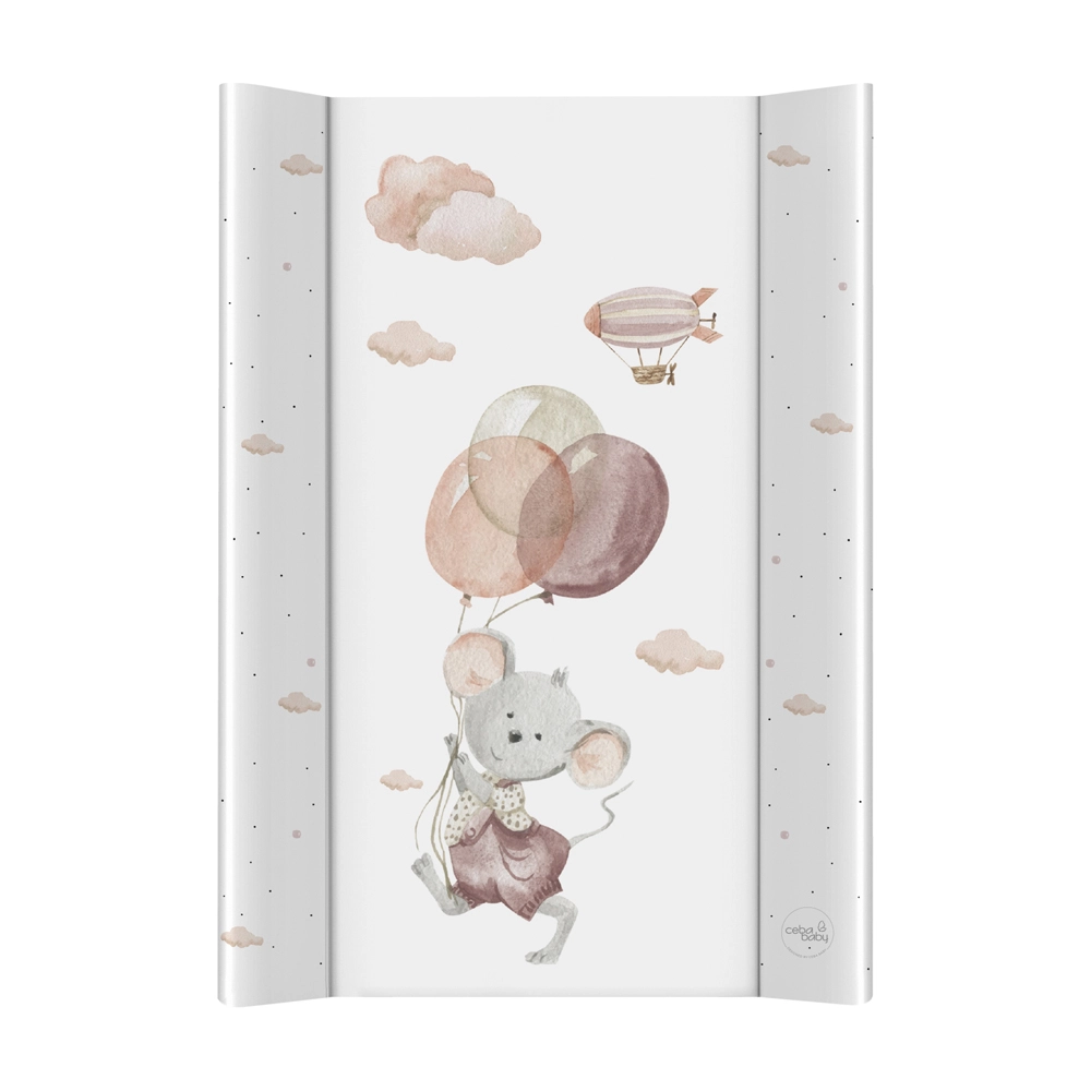 CEBA Podložka přebalovací 2-hranná s pevnou deskou (50x70) Basic Mouse