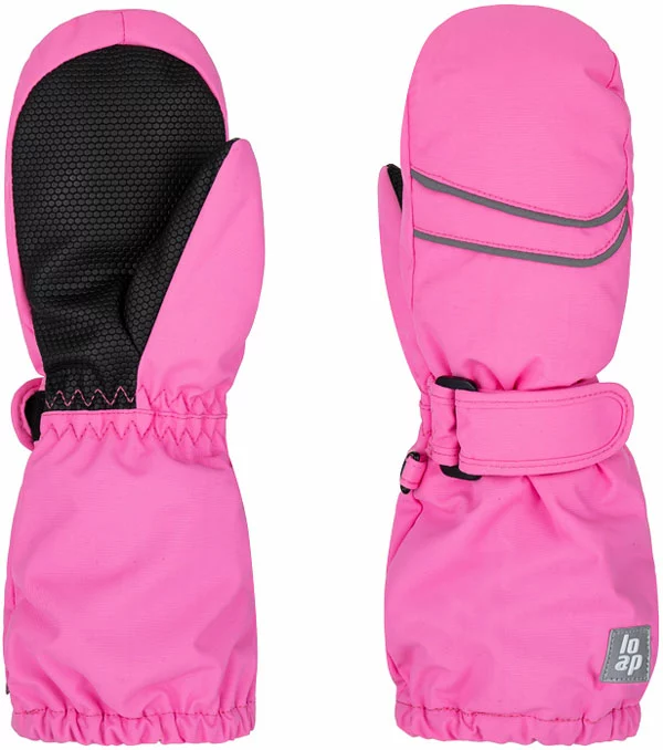 Dětské palcové rukavice Loap Rupon pink