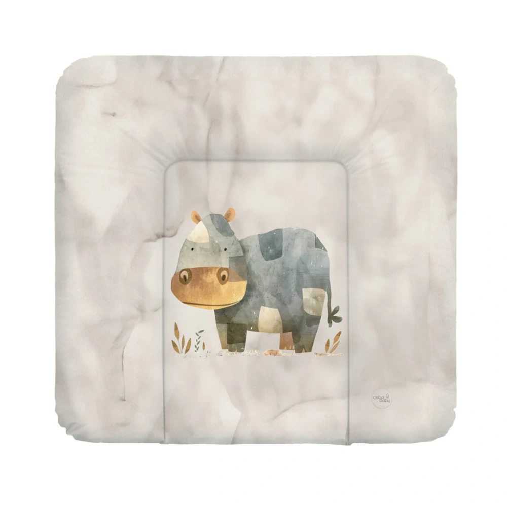 CEBA Podložka přebalovací na komodu (75x72) Basic Cosy Hippo