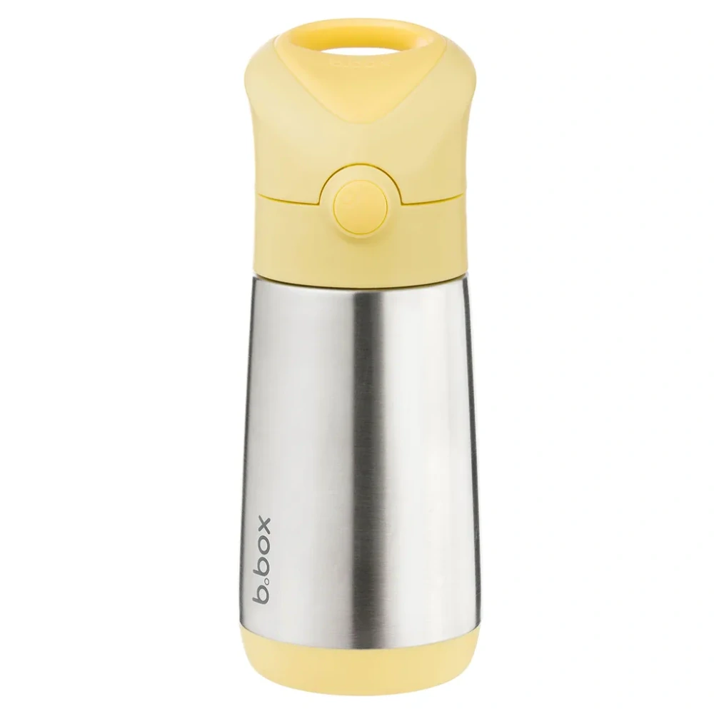 b.box Termoska na pití s brčkem 350 ml -lemon twist