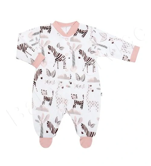 Overal bavlna Safari Baby Service růžový