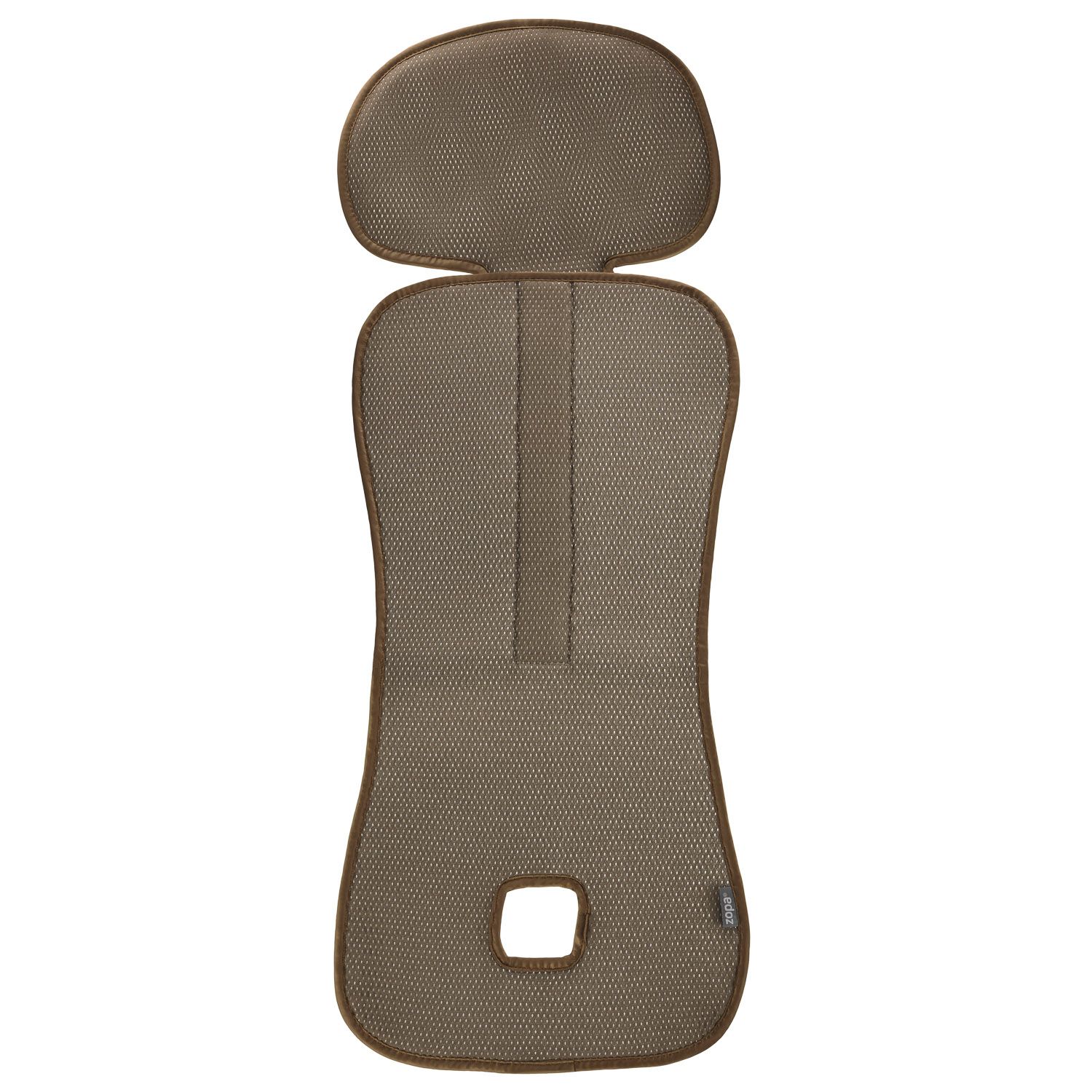 Prodyšná podložka do autosedačky Zopa Breeze sk. 2/3 - Toffee Brown