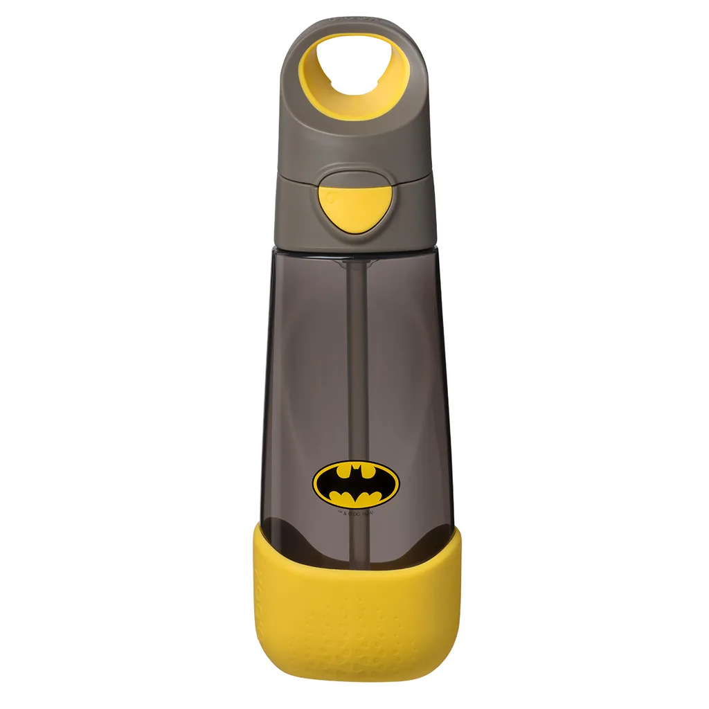 b.box Lahev na pití s brčkem 600 ml - Batman