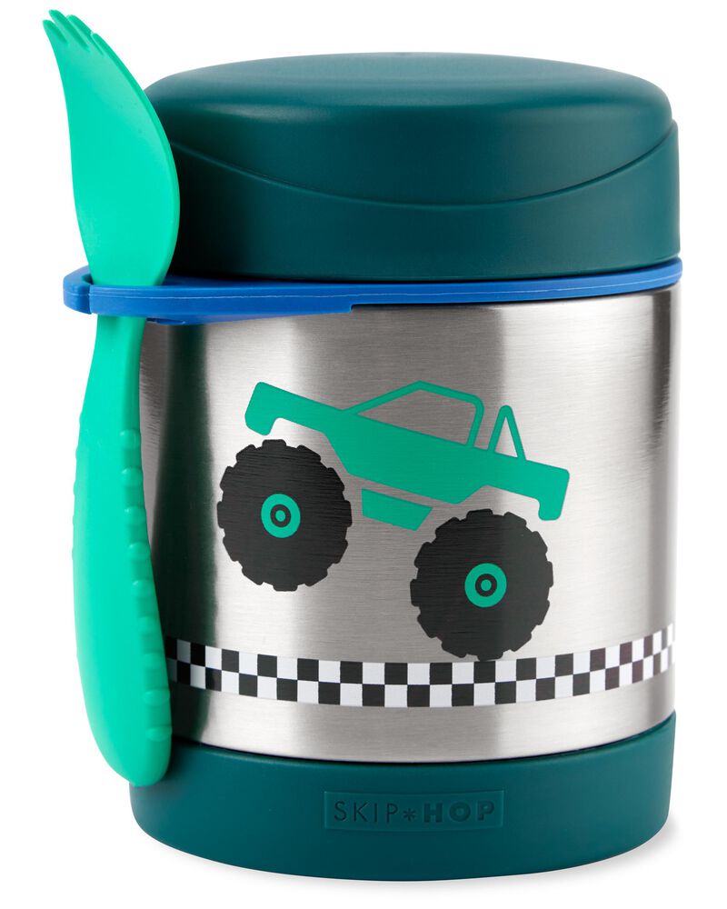 SKIP HOP Spark Style Termoska na jídlo se lžičkou/vidličkou Monster Truck 325 ml, 3r+