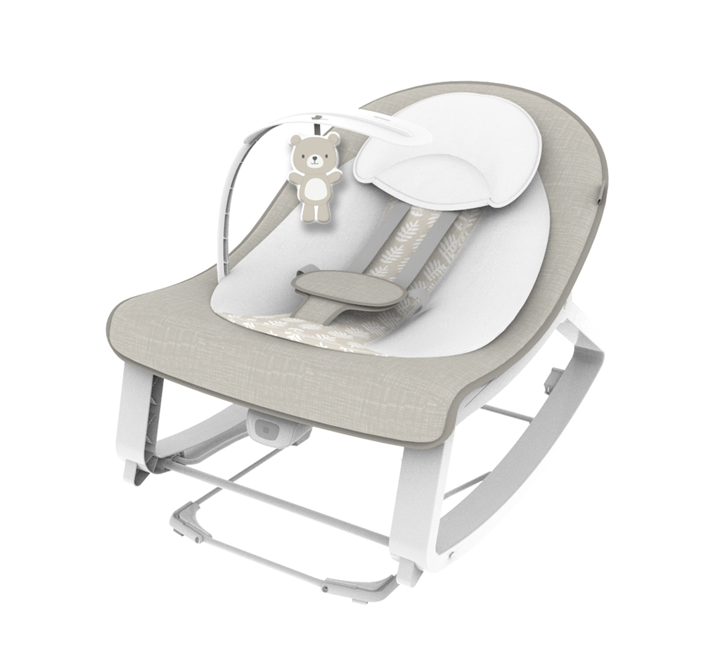 INGENUITY Lehátko vibrující 3v1 Keep Cozy™ Linden 0m+, do 18kg