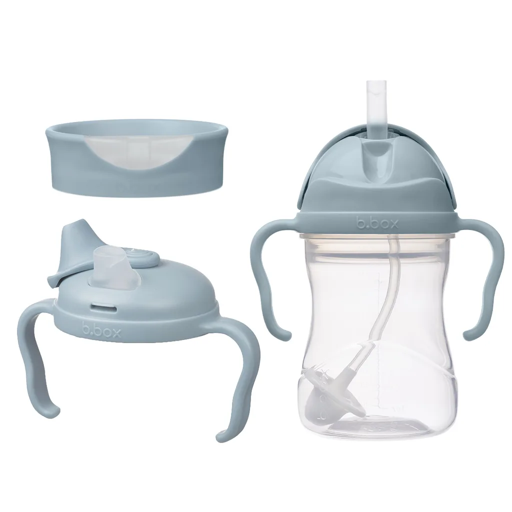 b.box Univerzální sada na pití 3v1, 240ml - modrá