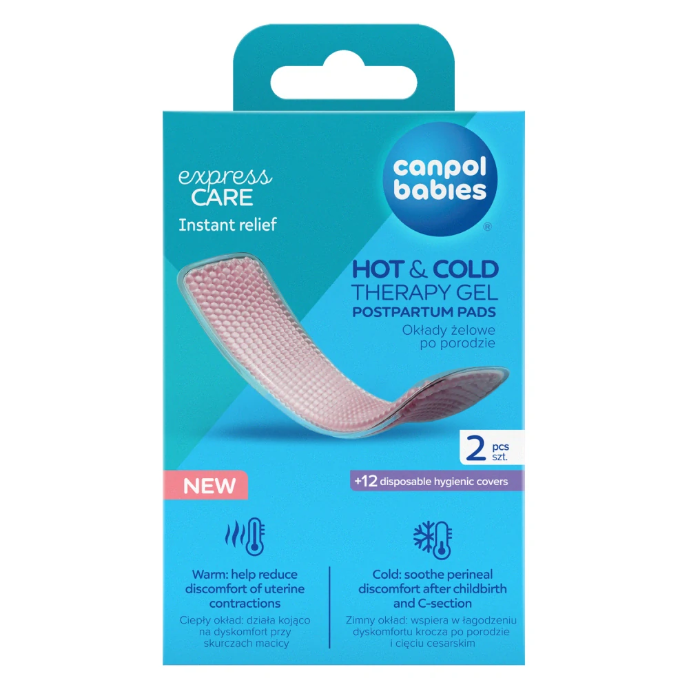 Canpol babies Poporodní gelové vložky Hot&Cold 2ks
