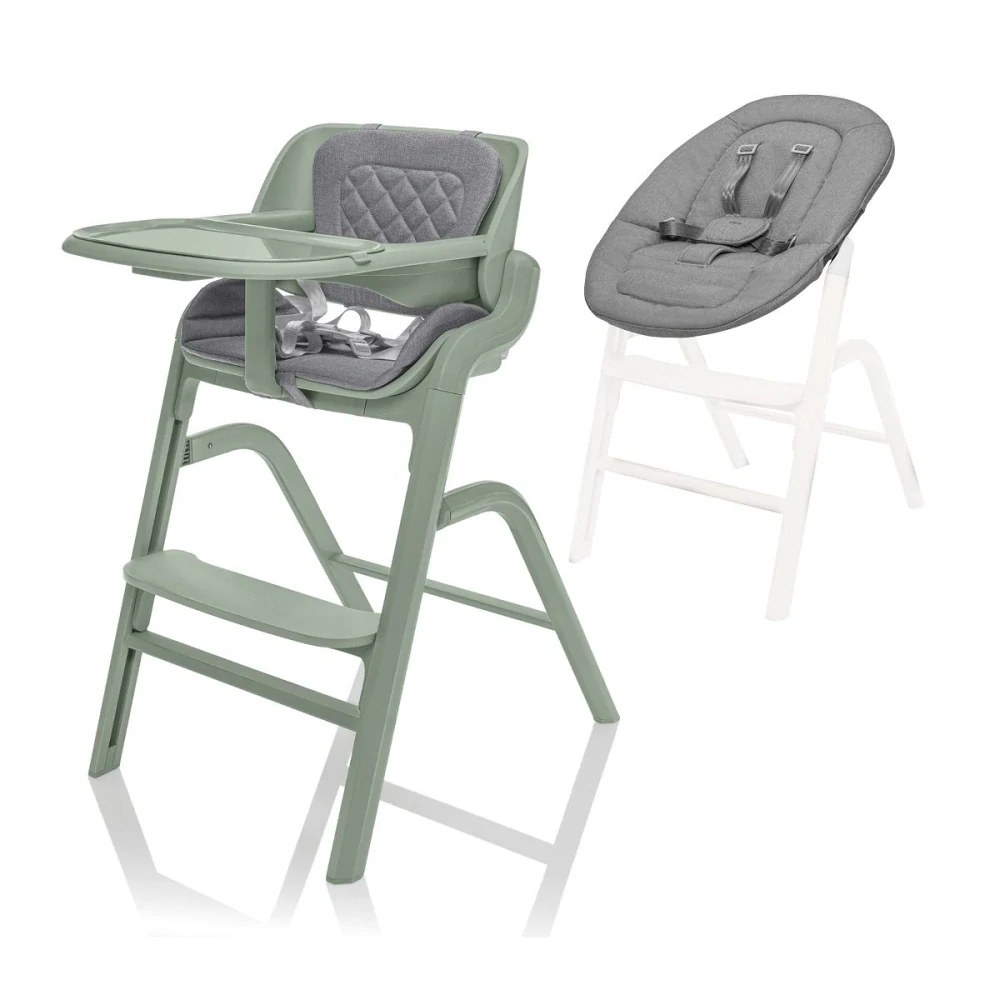 ZOPA Set židlička Inspira + novorozenecký set Pistacio Green