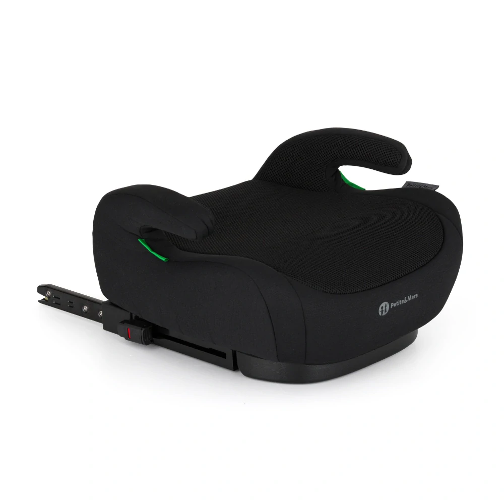 PETITE&MARS Podsedák Optimus Pro i-Size Air Coal Black 125 - 150 cm (22-36 kg)