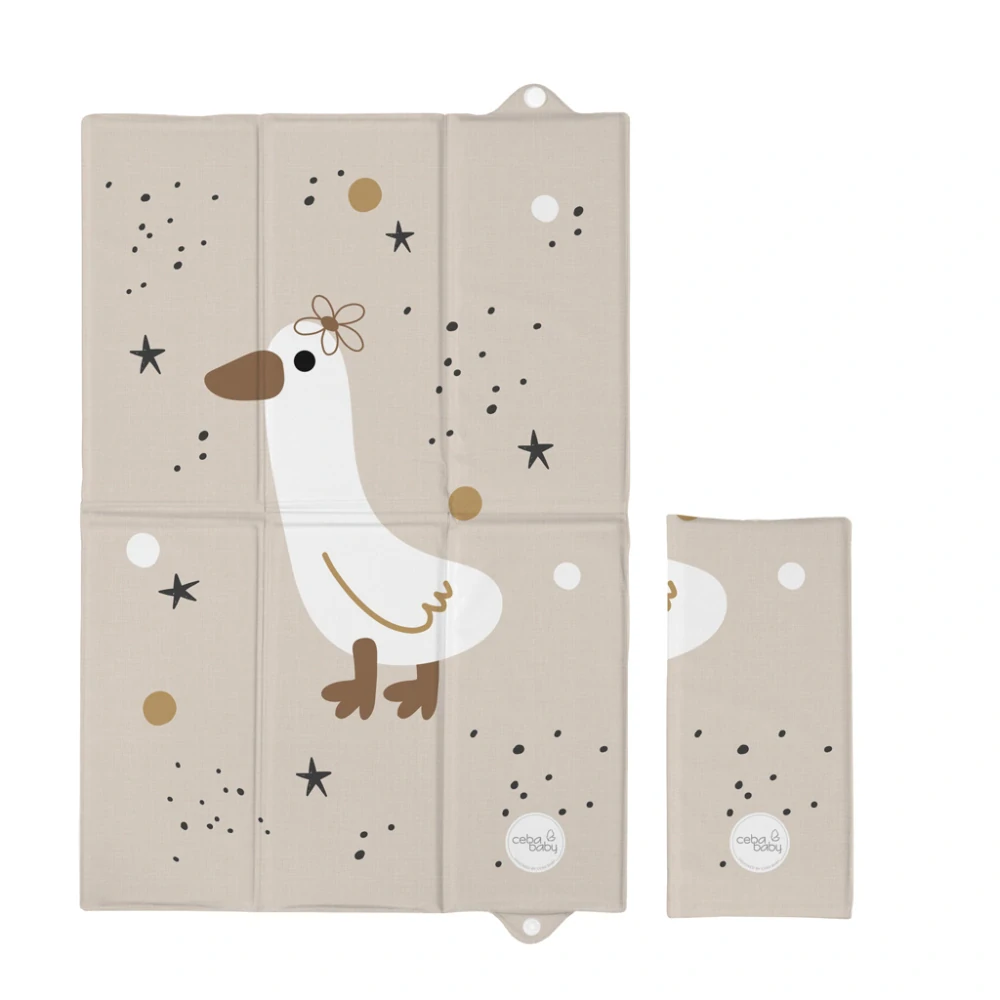 CEBA Podložka přebalovací cestovní (40x60) Basic Star Duck