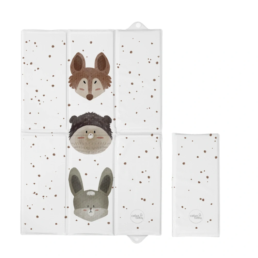 CEBA Podložka přebalovací cestovní (40x60) Basic Cute Animals