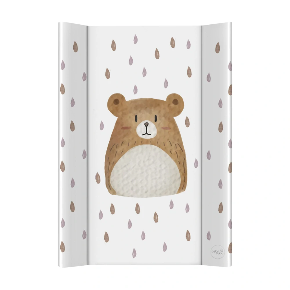 CEBA BABY Podložka přebalovací 2-hranná měkká (50x70) Basic Bear Buddy