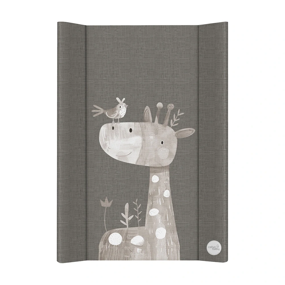 CEBA BABY Podložka přebalovací 2-hranná měkká (50x70) Basic Friendly Giraffe