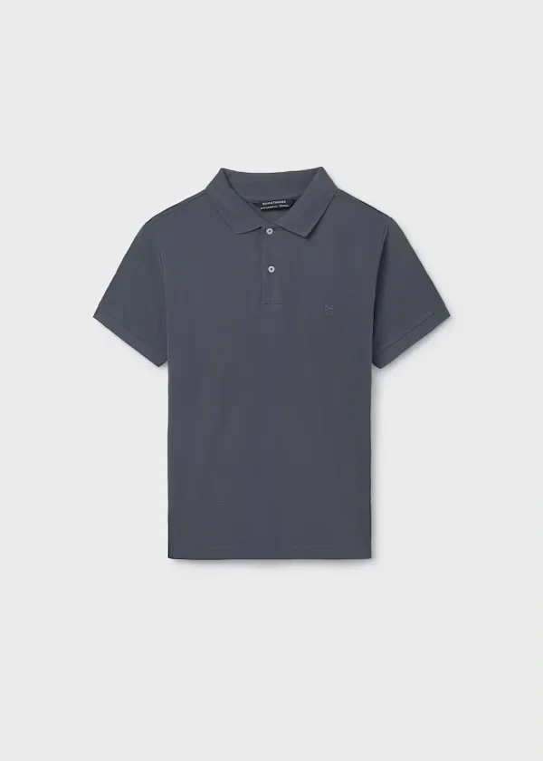 Chlapecké triko polo krátký rukáv Mayoral 890-71 grafitové