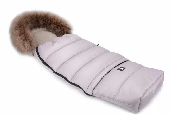Zimní fusak Cottonmoose Combi Latte-kožich hnědý