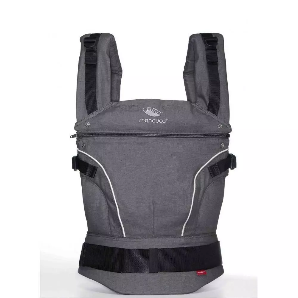 Nosítko FIRST Manduca PureCotton DarkGrey