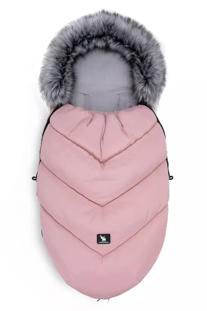 Fusak do kočárku Cottonmoose Yukon Pink-růžový
