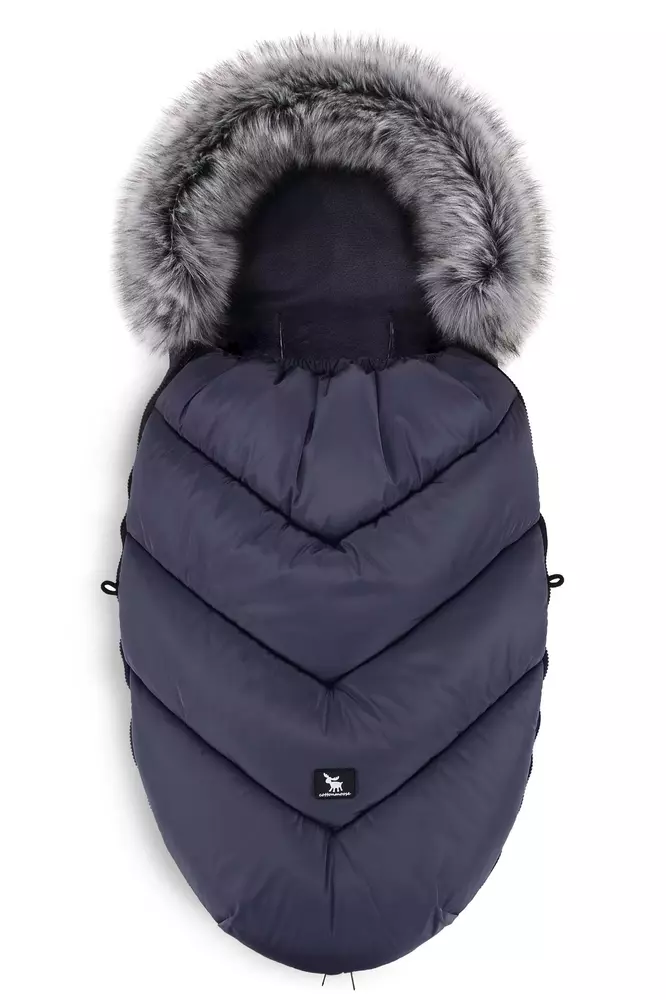 Fusak do kočárku Cottonmoose Yukon Graphite-tmavě šedý