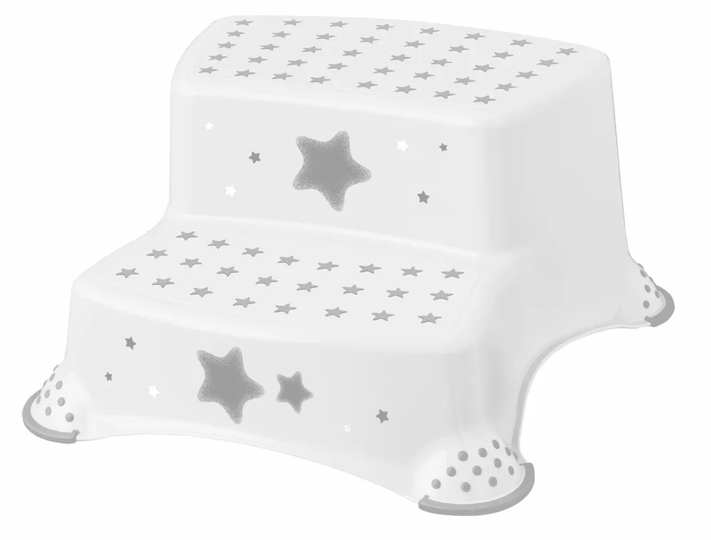 KEEEPER Dvojstupínek k WC/umyvadlu "Stars", Bílá