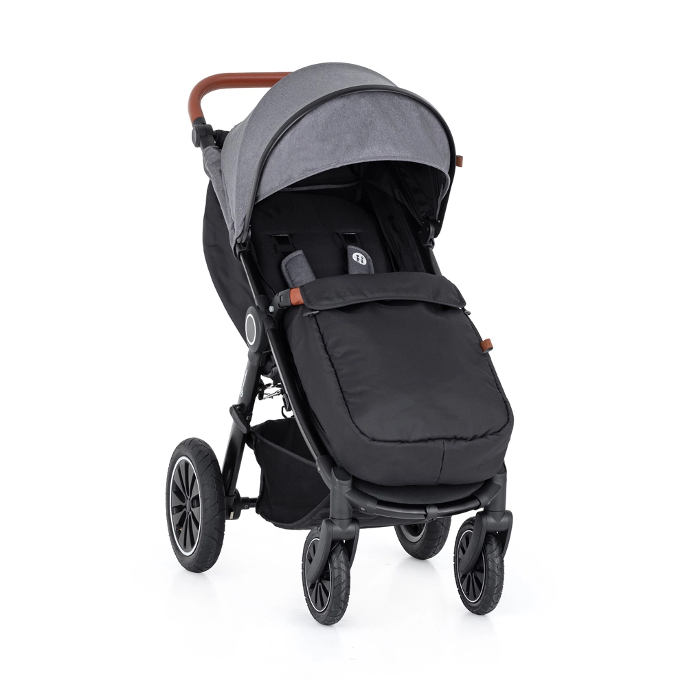 PETITE&MARS Kočárek Street+ Air Oak Ultimate Grey Complete