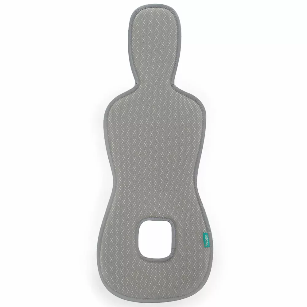 Prodyšná podložka do autosedačky Zopa Breeze sk. 0+ - Foggy Grey