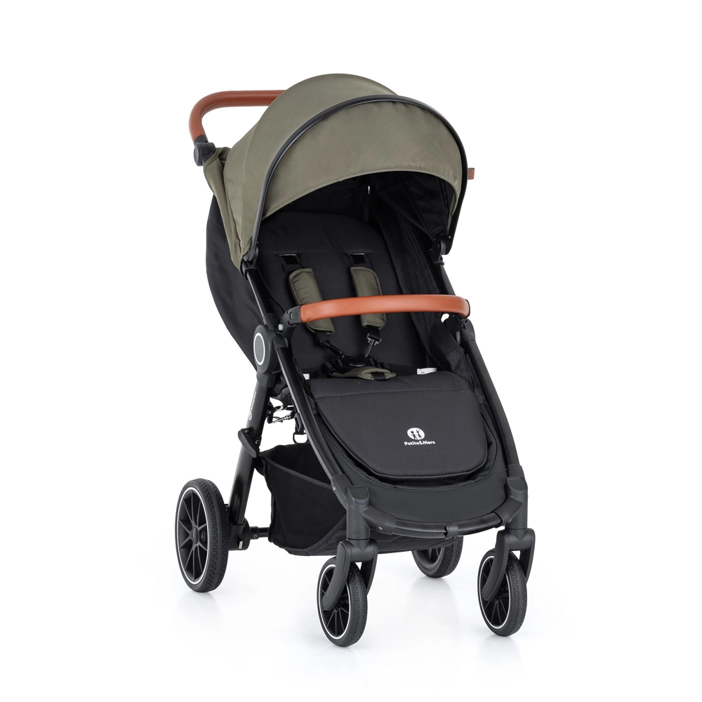 PETITE&MARS Kočárek sportovní Street+ RWS Oak Mature Olive Complete