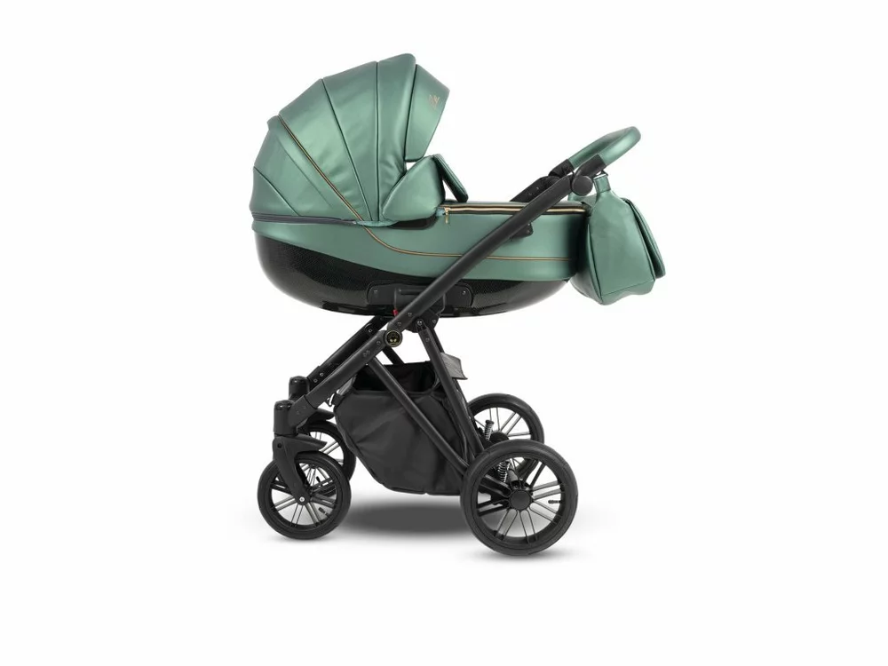 Kombinovaný kočárek Camarelo Zeo Eco Zelená