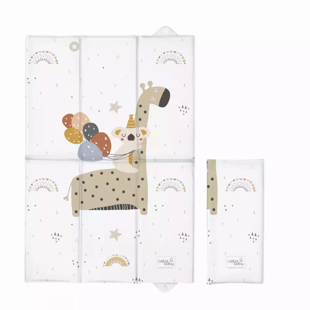 CEBA Podložka přebalovací cestovní (40x60) Giraffe