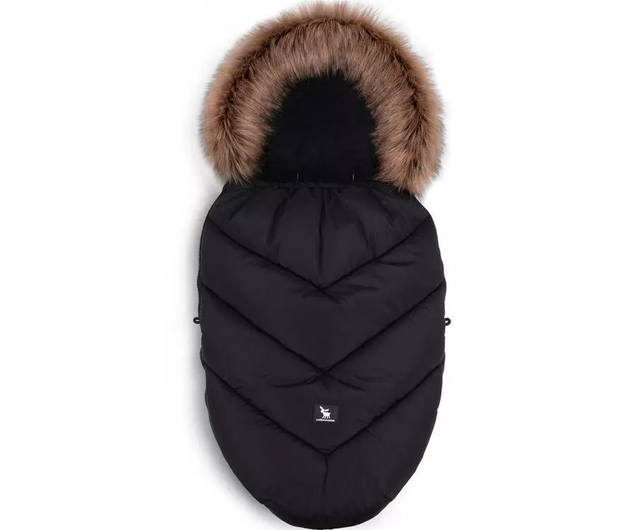 Fusak do kočárku COTTONMOOSE Moose Yukon Black