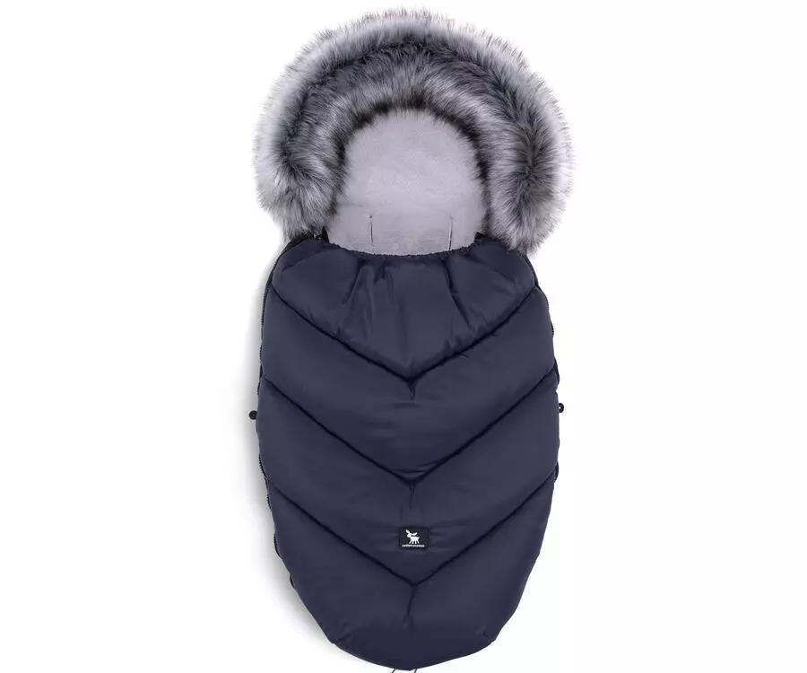 Fusak do kočárku COTTONMOOSE Moose Yukon Dark blue