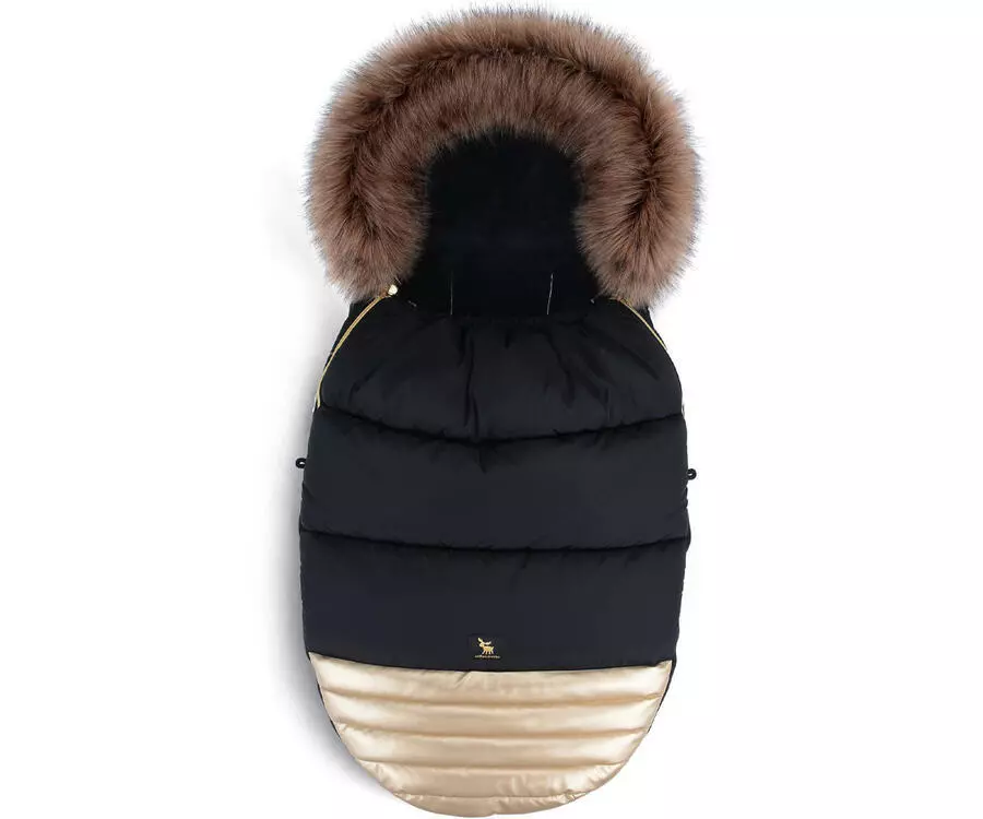 Fusak do kočárku COTTONMOOSE Moose Shine Yukon Limited Gold