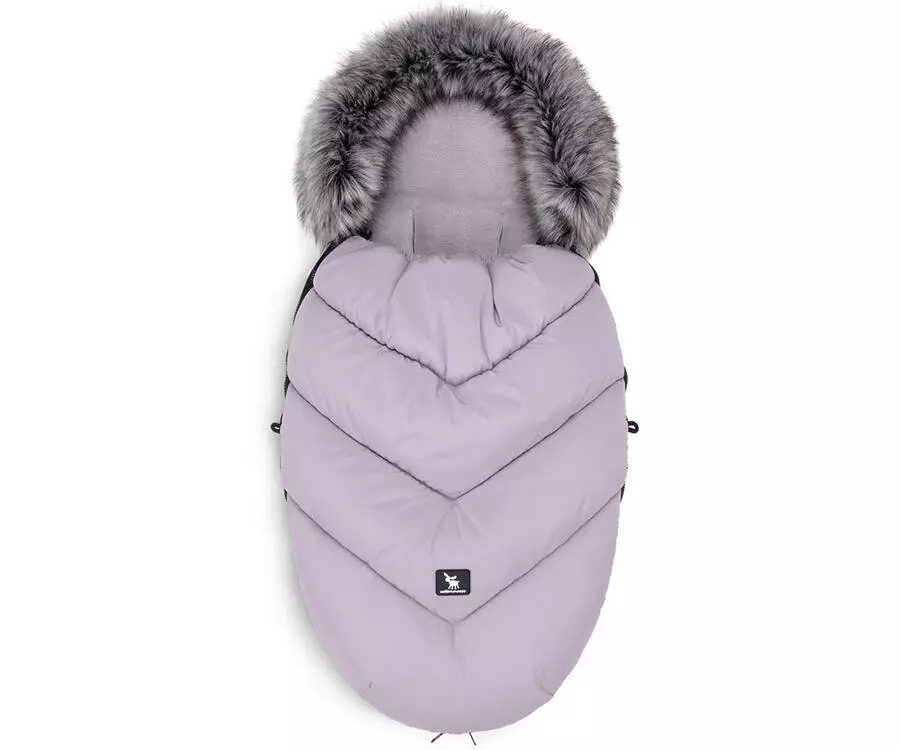 Fusak do kočárku COTTONMOOSE Moose Yukon Light grey