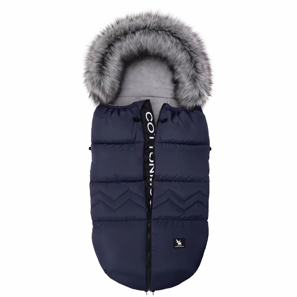 Fusak do kočárku COTTONMOOSE North Yukon modrý