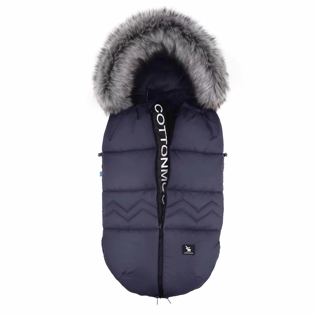 Fusak do kočárku COTTONMOOSE North Yukon Graphite tmavě šedý