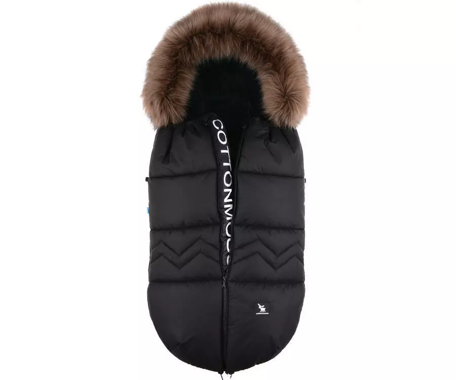 Fusak do kočárku COTTONMOOSE North Yukon černý