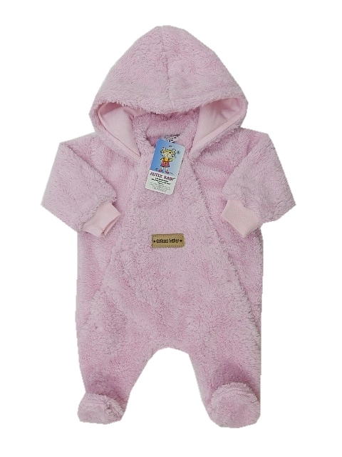 Kombinéza Lama světle růžová nášivka Autex Baby velikost 74