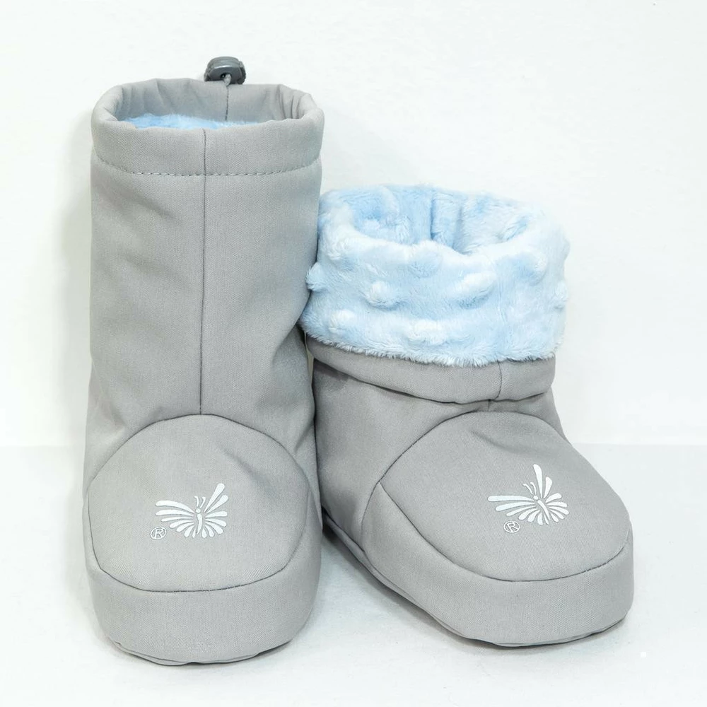 ESITO Softshellové capáčky Nora šedá/modrá