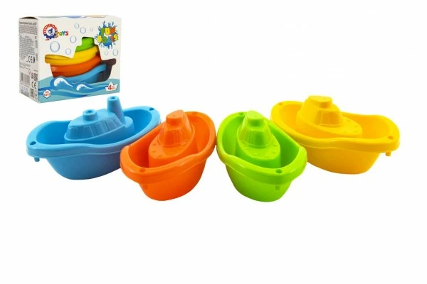 Lodičky do vody 4ks plast 11cm v krabičce 12x9,5x6cm 12m+