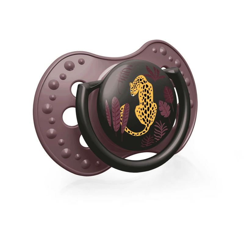 LOVI Dudlík silikonový dynamický JUNGLE VIBES 0-3m 2ks girl